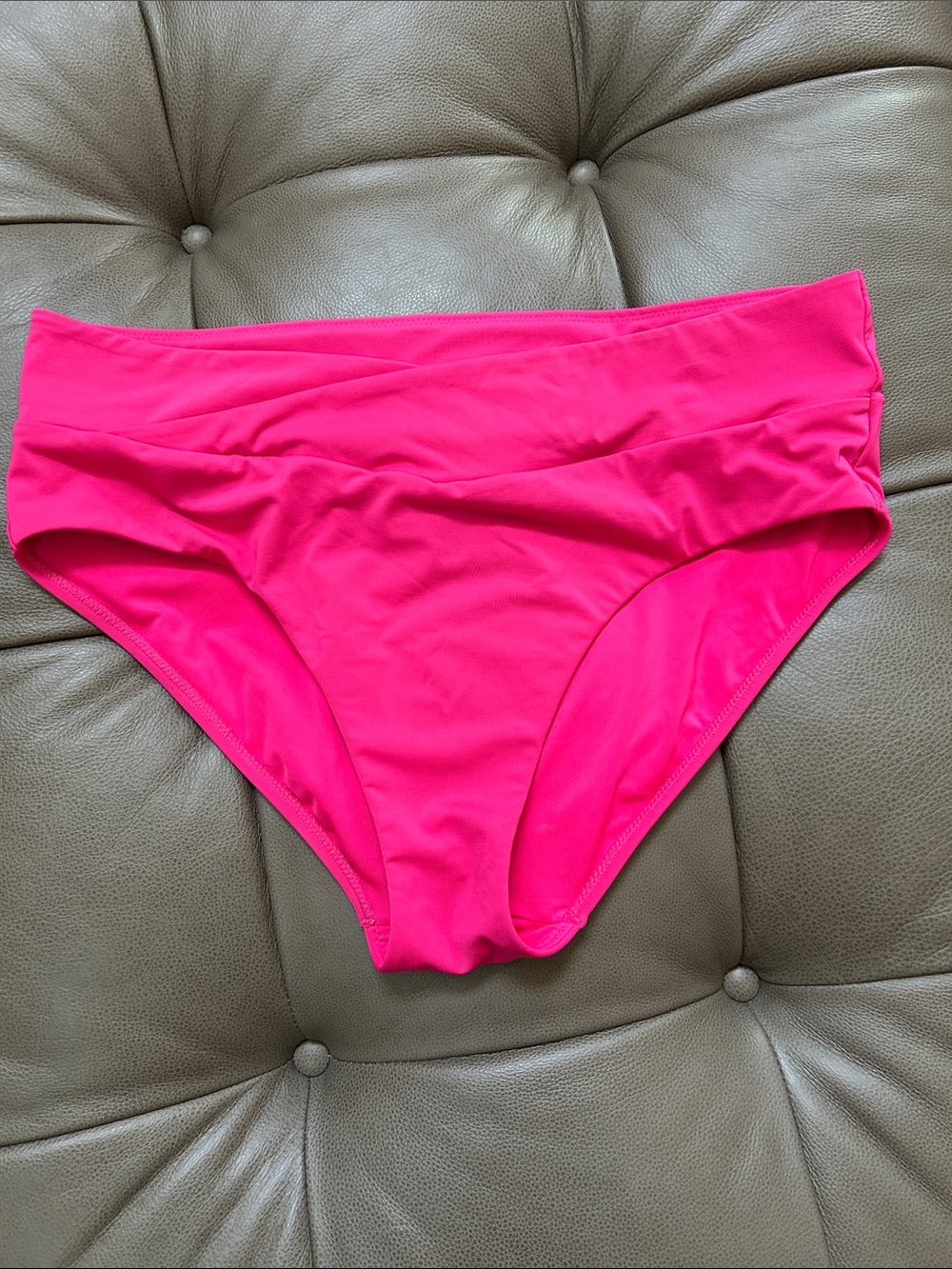 Athleta High-Waist Bikini Bottoms in Pink